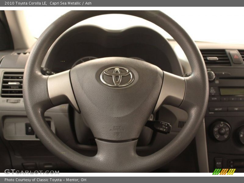  2010 Corolla LE Steering Wheel