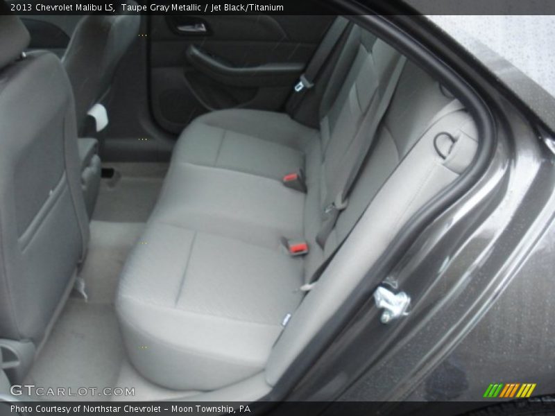 Taupe Gray Metallic / Jet Black/Titanium 2013 Chevrolet Malibu LS