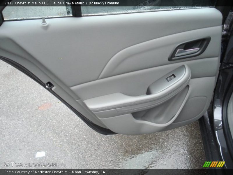 Taupe Gray Metallic / Jet Black/Titanium 2013 Chevrolet Malibu LS