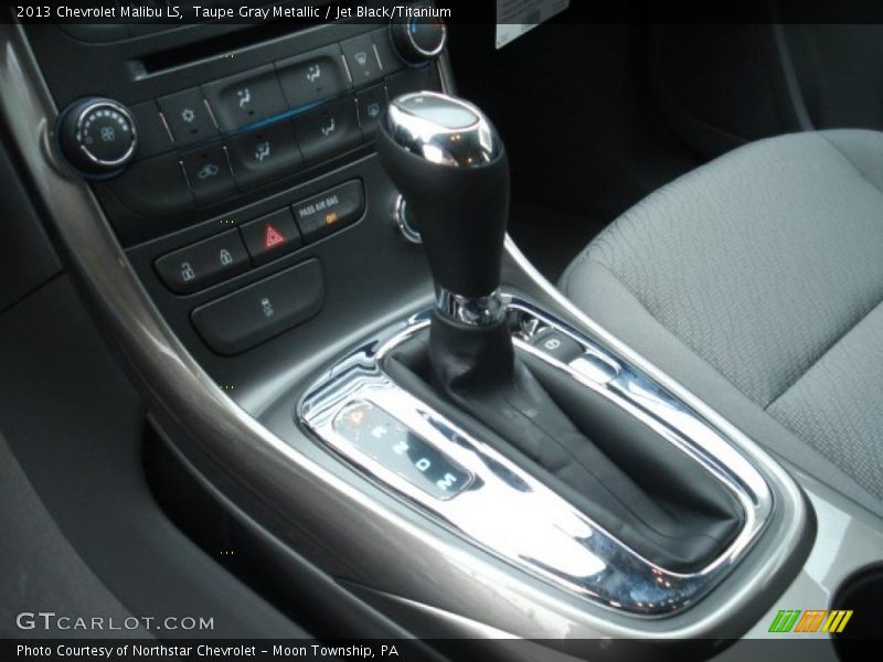 Taupe Gray Metallic / Jet Black/Titanium 2013 Chevrolet Malibu LS