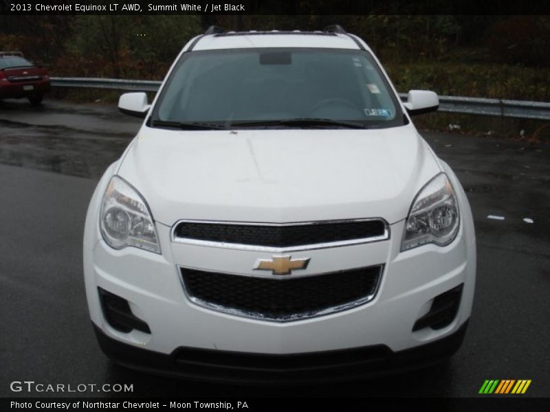 Summit White / Jet Black 2013 Chevrolet Equinox LT AWD