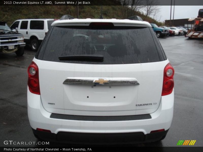 Summit White / Jet Black 2013 Chevrolet Equinox LT AWD