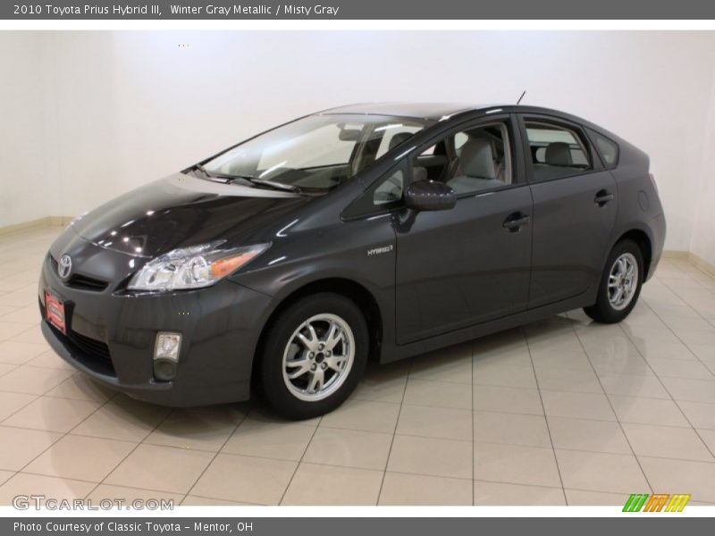 Winter Gray Metallic / Misty Gray 2010 Toyota Prius Hybrid III
