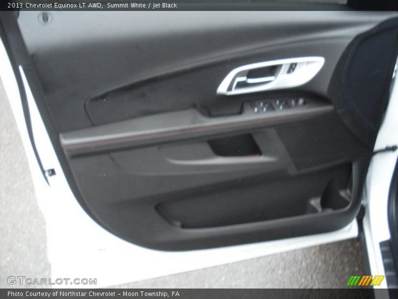 Summit White / Jet Black 2013 Chevrolet Equinox LT AWD