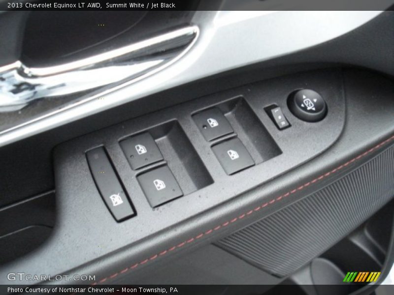 Summit White / Jet Black 2013 Chevrolet Equinox LT AWD