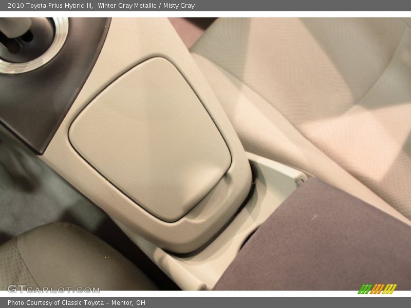 Winter Gray Metallic / Misty Gray 2010 Toyota Prius Hybrid III