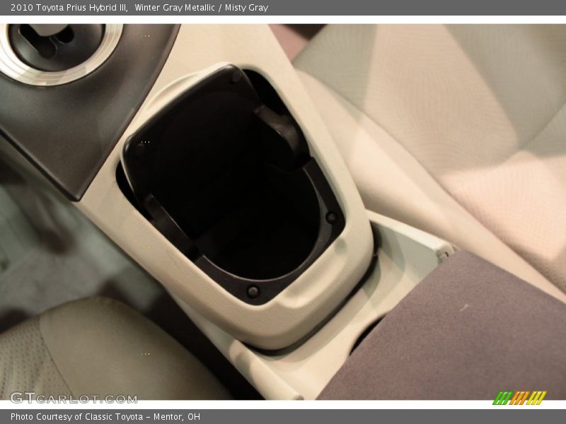Winter Gray Metallic / Misty Gray 2010 Toyota Prius Hybrid III