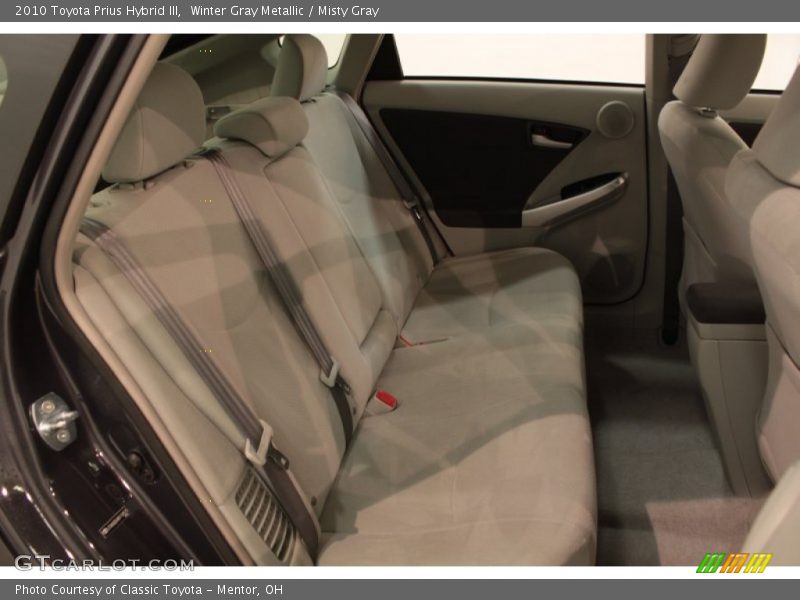 Winter Gray Metallic / Misty Gray 2010 Toyota Prius Hybrid III