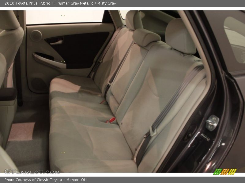 Winter Gray Metallic / Misty Gray 2010 Toyota Prius Hybrid III