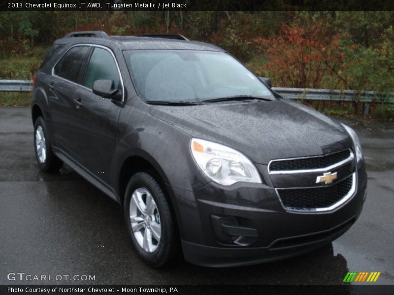 Tungsten Metallic / Jet Black 2013 Chevrolet Equinox LT AWD