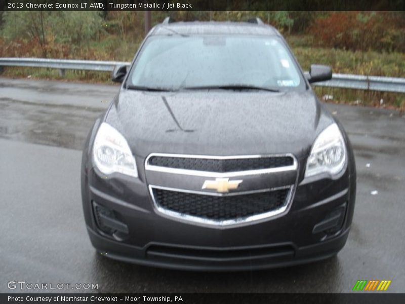 Tungsten Metallic / Jet Black 2013 Chevrolet Equinox LT AWD