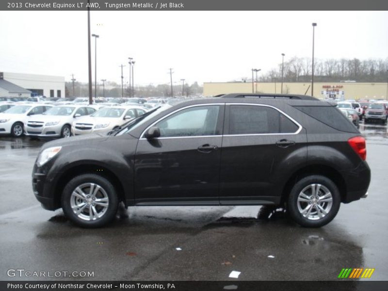 Tungsten Metallic / Jet Black 2013 Chevrolet Equinox LT AWD