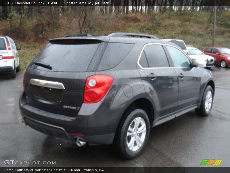 Tungsten Metallic / Jet Black 2013 Chevrolet Equinox LT AWD
