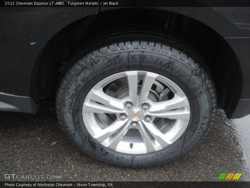 Tungsten Metallic / Jet Black 2013 Chevrolet Equinox LT AWD