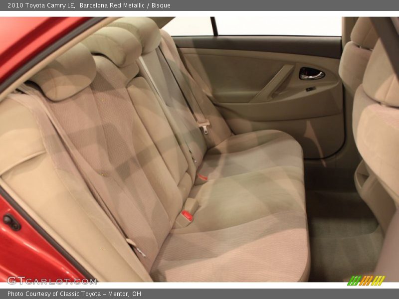Barcelona Red Metallic / Bisque 2010 Toyota Camry LE