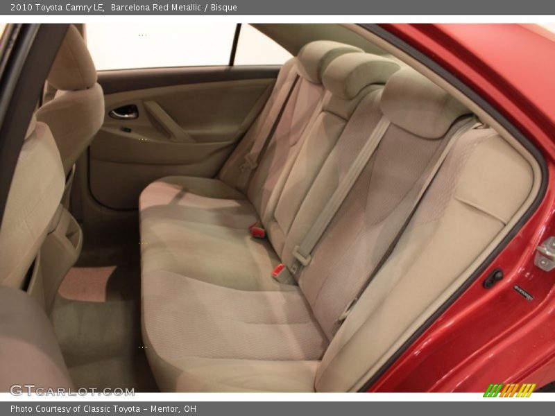 Barcelona Red Metallic / Bisque 2010 Toyota Camry LE