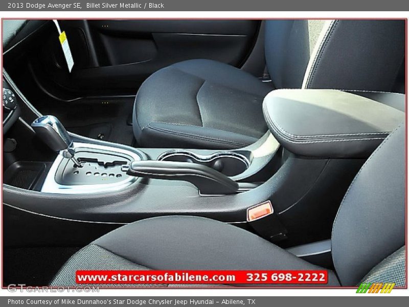 Billet Silver Metallic / Black 2013 Dodge Avenger SE