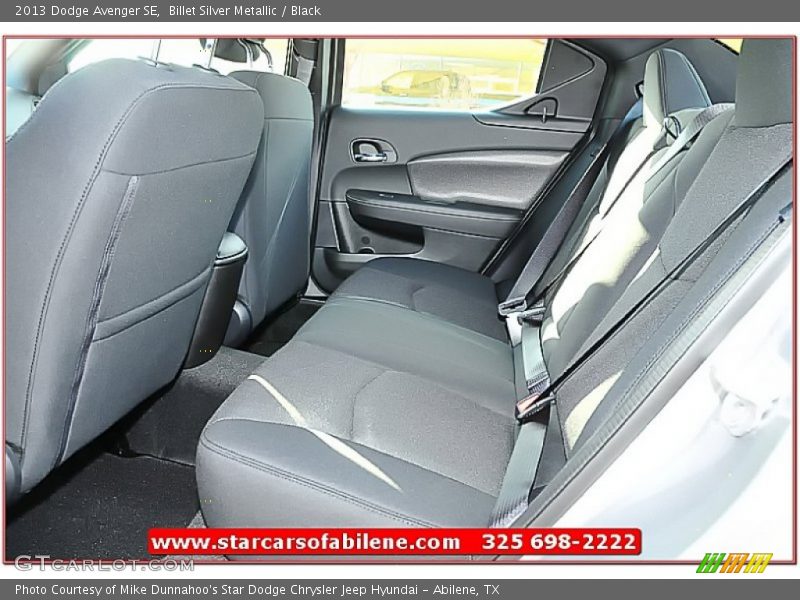 Billet Silver Metallic / Black 2013 Dodge Avenger SE