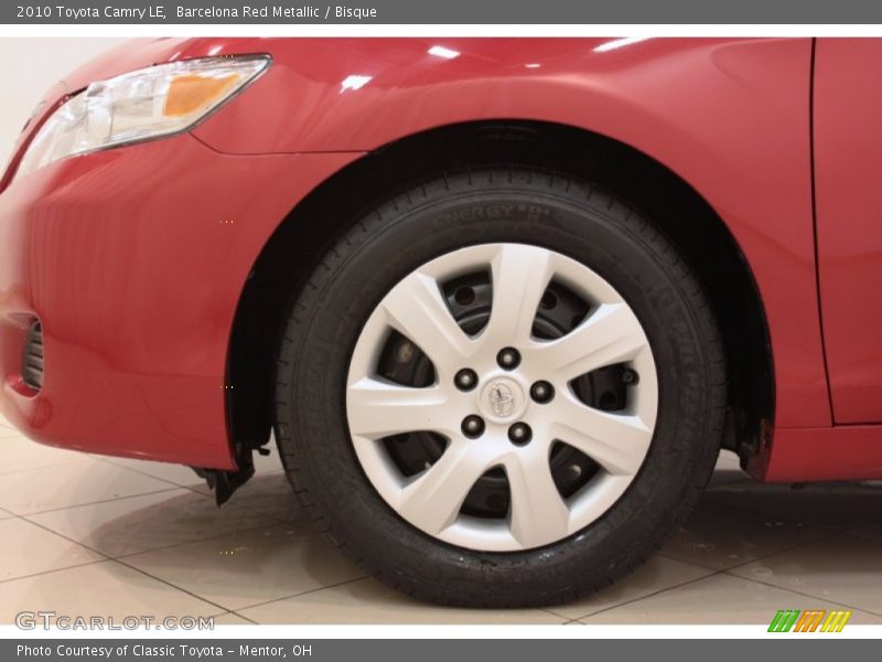 Barcelona Red Metallic / Bisque 2010 Toyota Camry LE