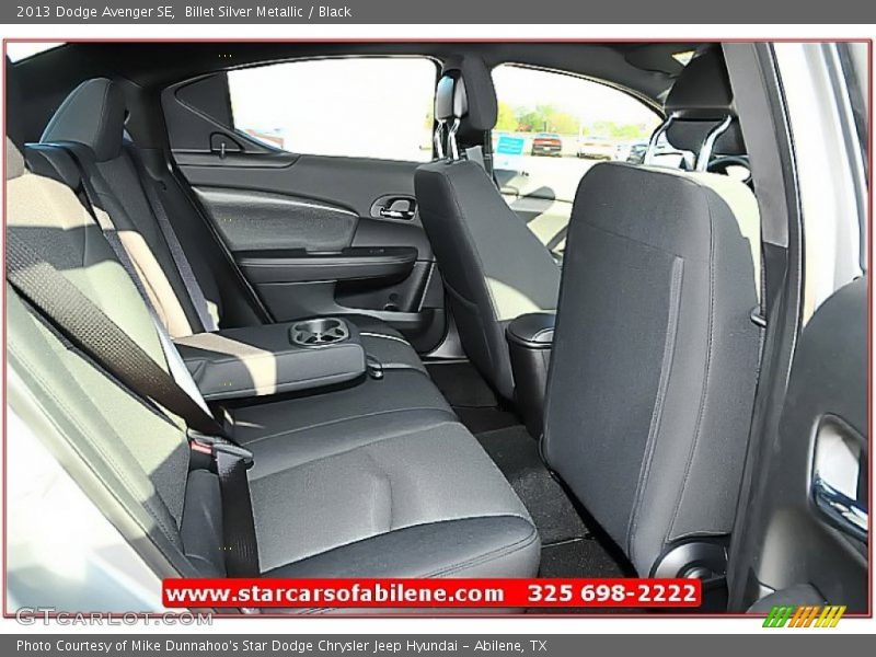 Billet Silver Metallic / Black 2013 Dodge Avenger SE