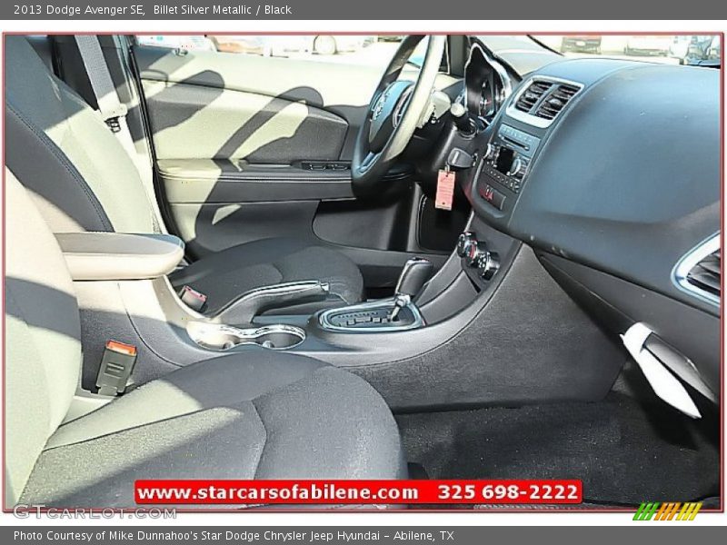 Billet Silver Metallic / Black 2013 Dodge Avenger SE