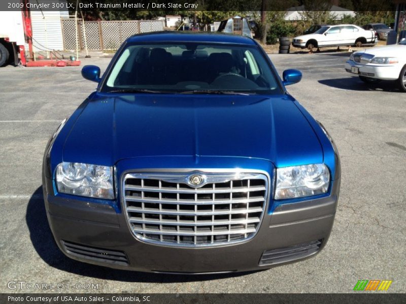 Dark Titanium Metallic / Dark Slate Gray 2009 Chrysler 300 LX
