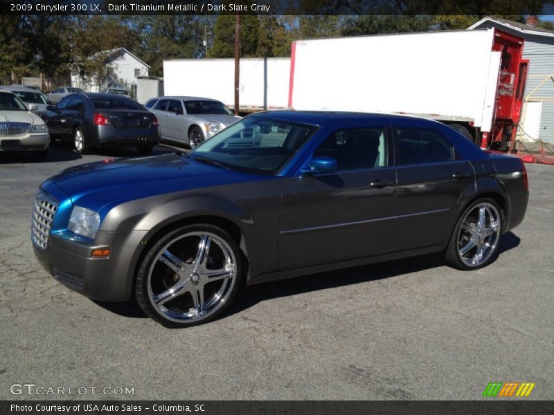 Dark Titanium Metallic / Dark Slate Gray 2009 Chrysler 300 LX