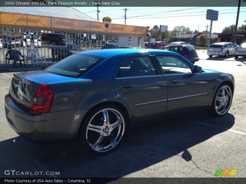 Dark Titanium Metallic / Dark Slate Gray 2009 Chrysler 300 LX