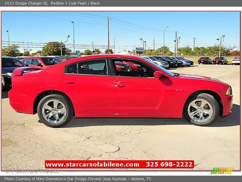 Redline 3 Coat Pearl / Black 2013 Dodge Charger SE