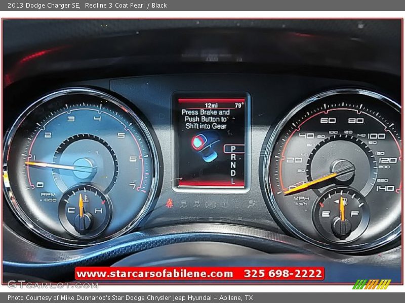 Redline 3 Coat Pearl / Black 2013 Dodge Charger SE