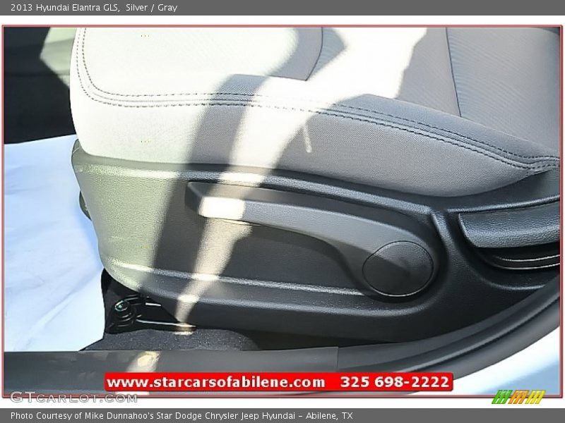 Silver / Gray 2013 Hyundai Elantra GLS