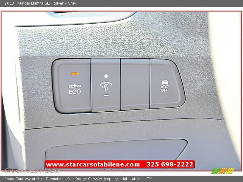 Silver / Gray 2013 Hyundai Elantra GLS