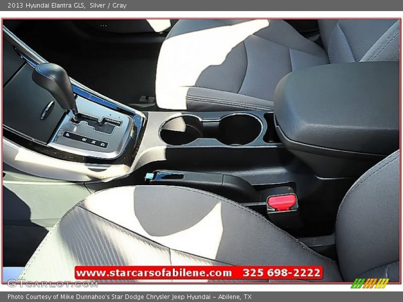 Silver / Gray 2013 Hyundai Elantra GLS