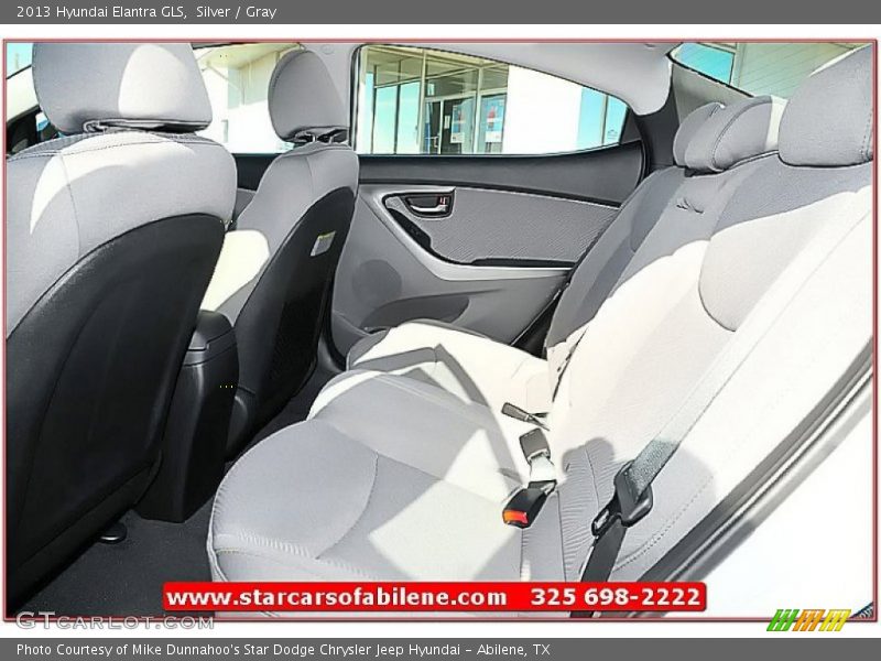 Silver / Gray 2013 Hyundai Elantra GLS