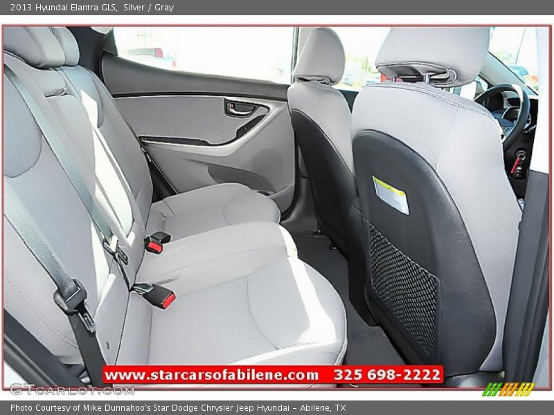 Silver / Gray 2013 Hyundai Elantra GLS