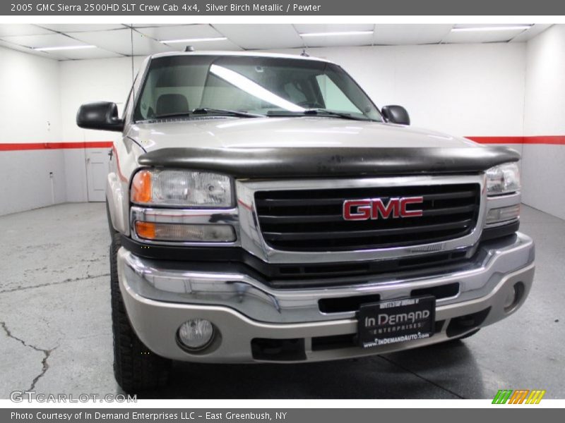 Silver Birch Metallic / Pewter 2005 GMC Sierra 2500HD SLT Crew Cab 4x4