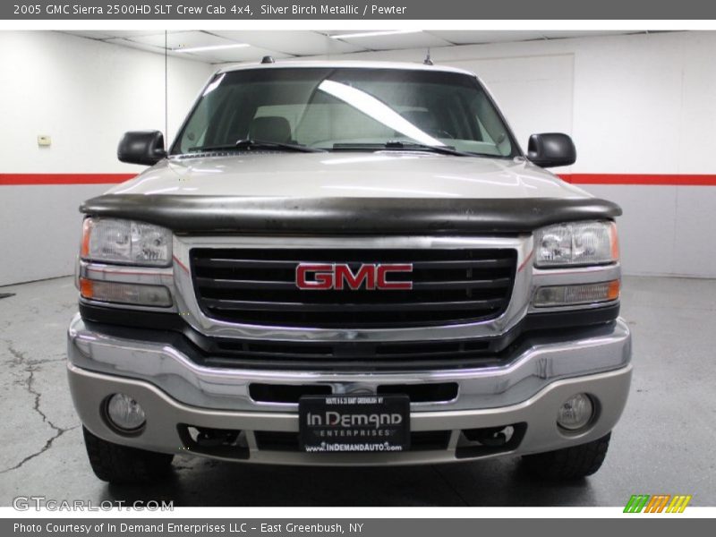 Silver Birch Metallic / Pewter 2005 GMC Sierra 2500HD SLT Crew Cab 4x4