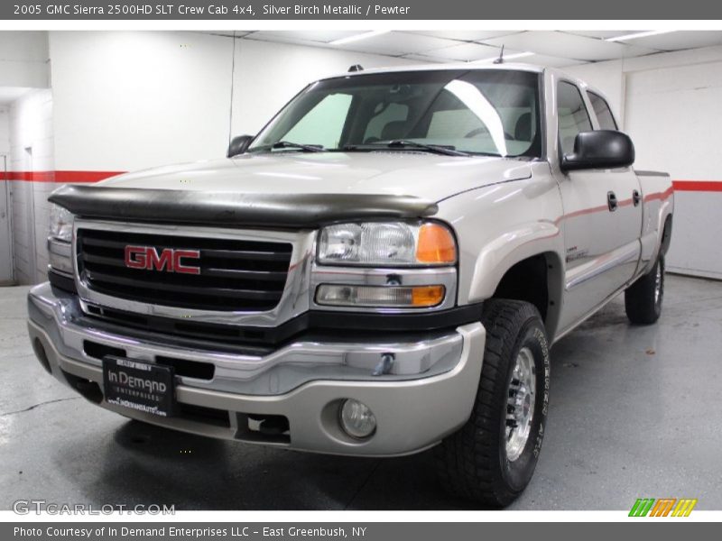 Silver Birch Metallic / Pewter 2005 GMC Sierra 2500HD SLT Crew Cab 4x4