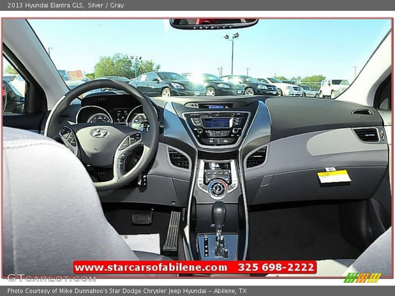 Silver / Gray 2013 Hyundai Elantra GLS