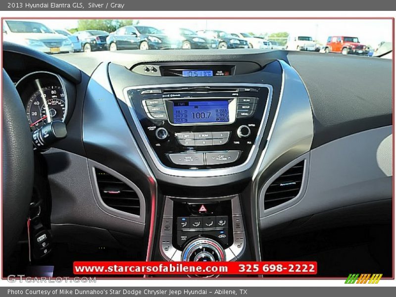 Silver / Gray 2013 Hyundai Elantra GLS