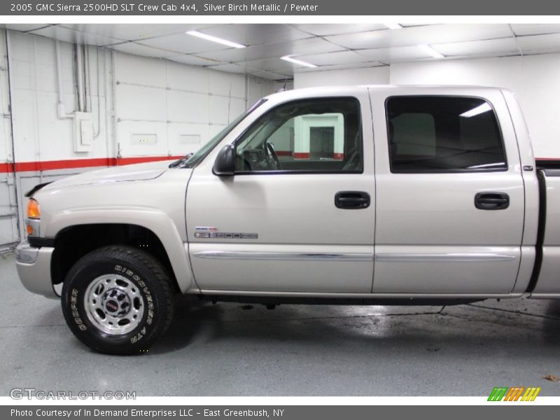 Silver Birch Metallic / Pewter 2005 GMC Sierra 2500HD SLT Crew Cab 4x4