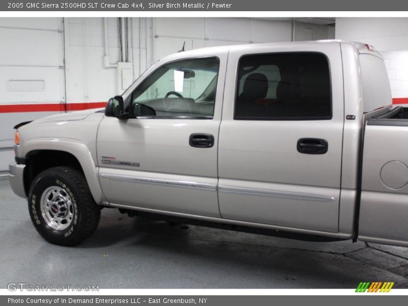 Silver Birch Metallic / Pewter 2005 GMC Sierra 2500HD SLT Crew Cab 4x4