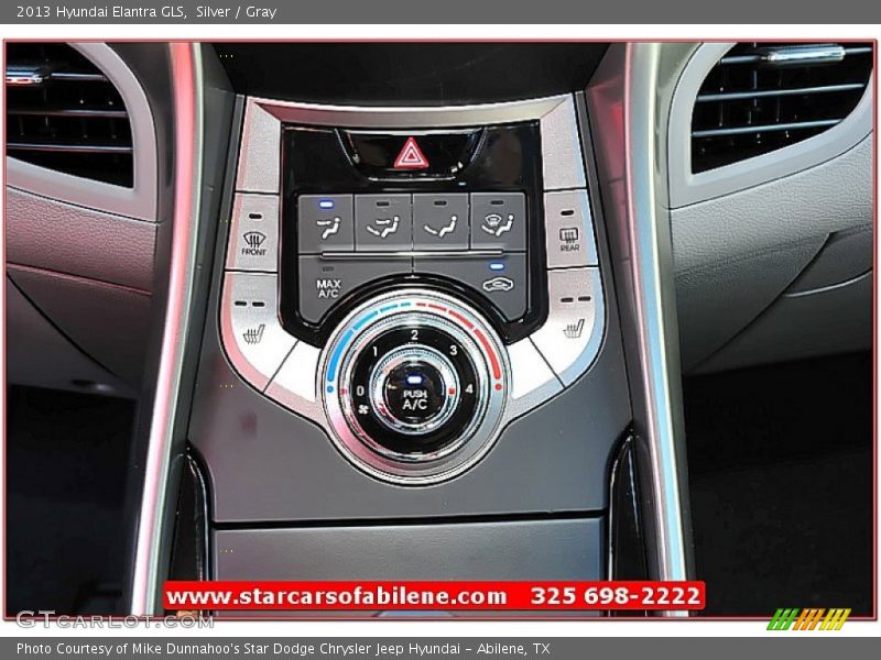 Silver / Gray 2013 Hyundai Elantra GLS