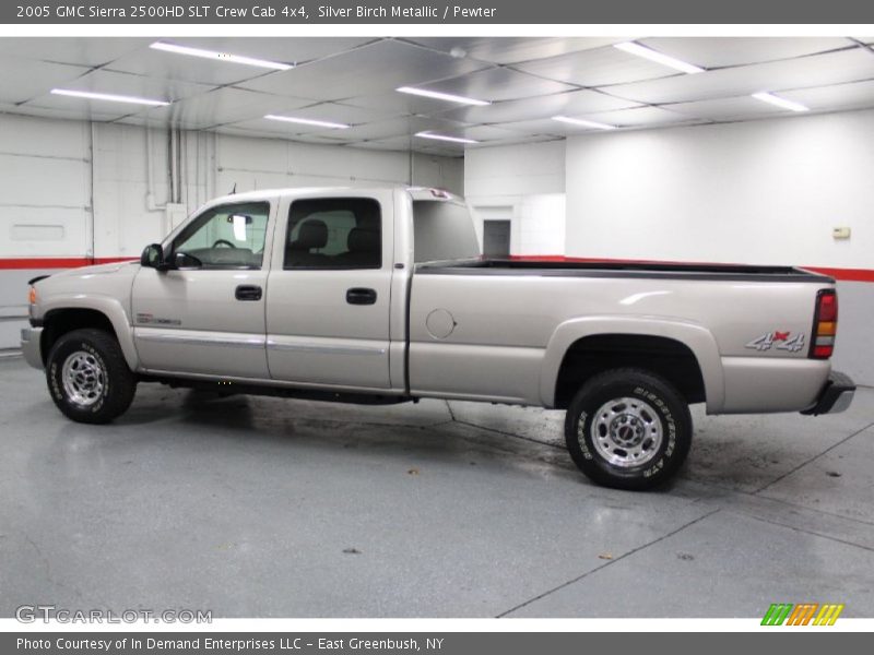  2005 Sierra 2500HD SLT Crew Cab 4x4 Silver Birch Metallic