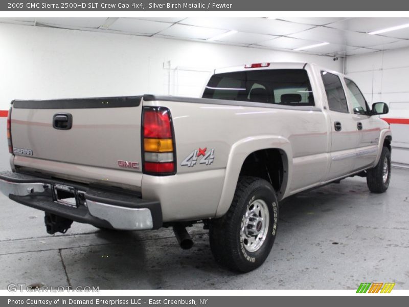 Silver Birch Metallic / Pewter 2005 GMC Sierra 2500HD SLT Crew Cab 4x4