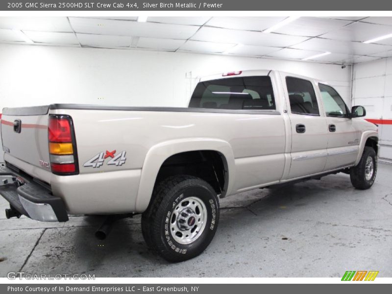 Silver Birch Metallic / Pewter 2005 GMC Sierra 2500HD SLT Crew Cab 4x4