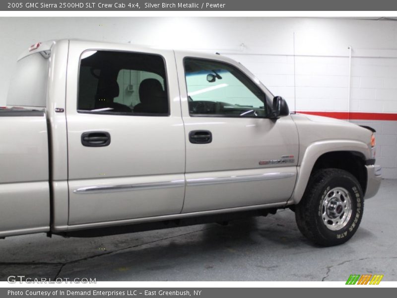 Silver Birch Metallic / Pewter 2005 GMC Sierra 2500HD SLT Crew Cab 4x4