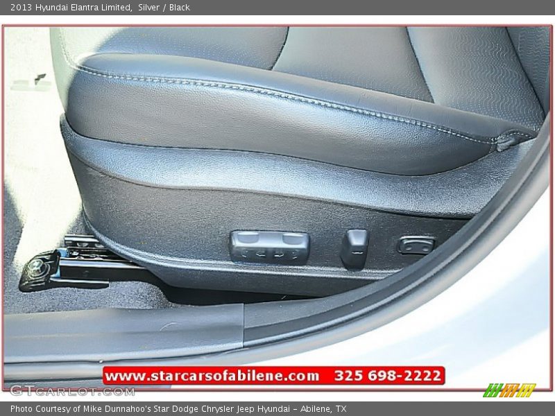 Silver / Black 2013 Hyundai Elantra Limited