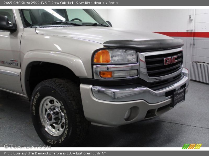 Silver Birch Metallic / Pewter 2005 GMC Sierra 2500HD SLT Crew Cab 4x4
