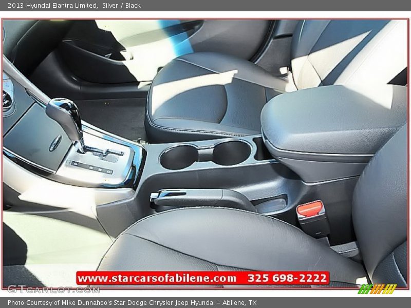 Silver / Black 2013 Hyundai Elantra Limited